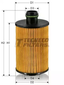 TECNECO FILTERS ol07018e -  Масляный фильтр